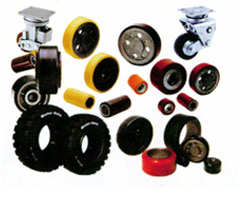 Forklift Tires, Wheels and Casters